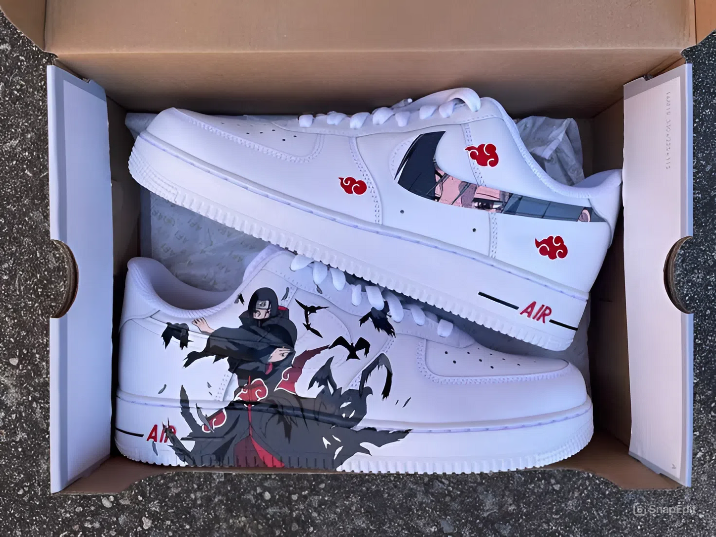 Itachi Uchiha printed unisex Sneakers