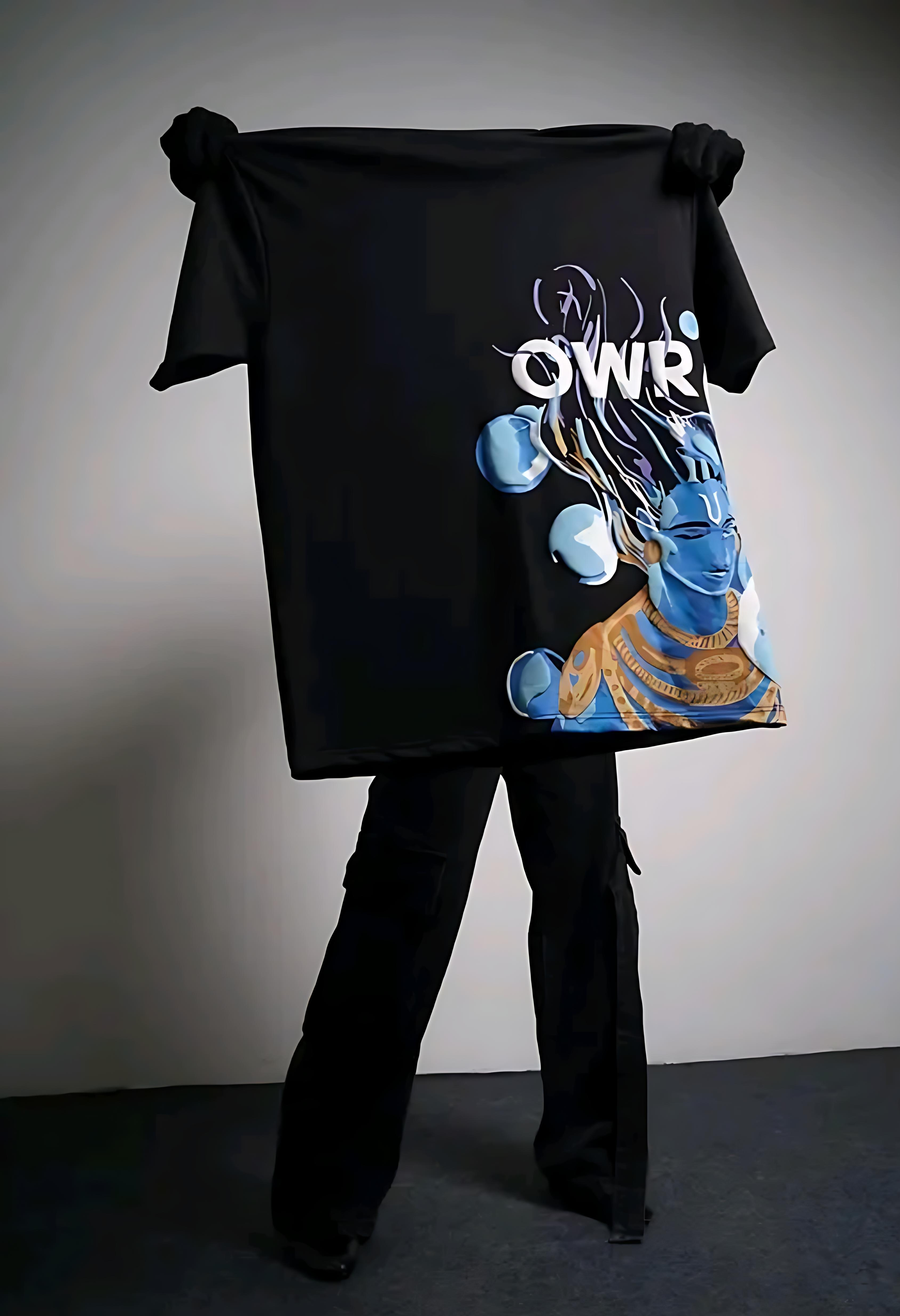 Divine Lord Shiva Oversized T-Shirt – Premium Streetwear Edition