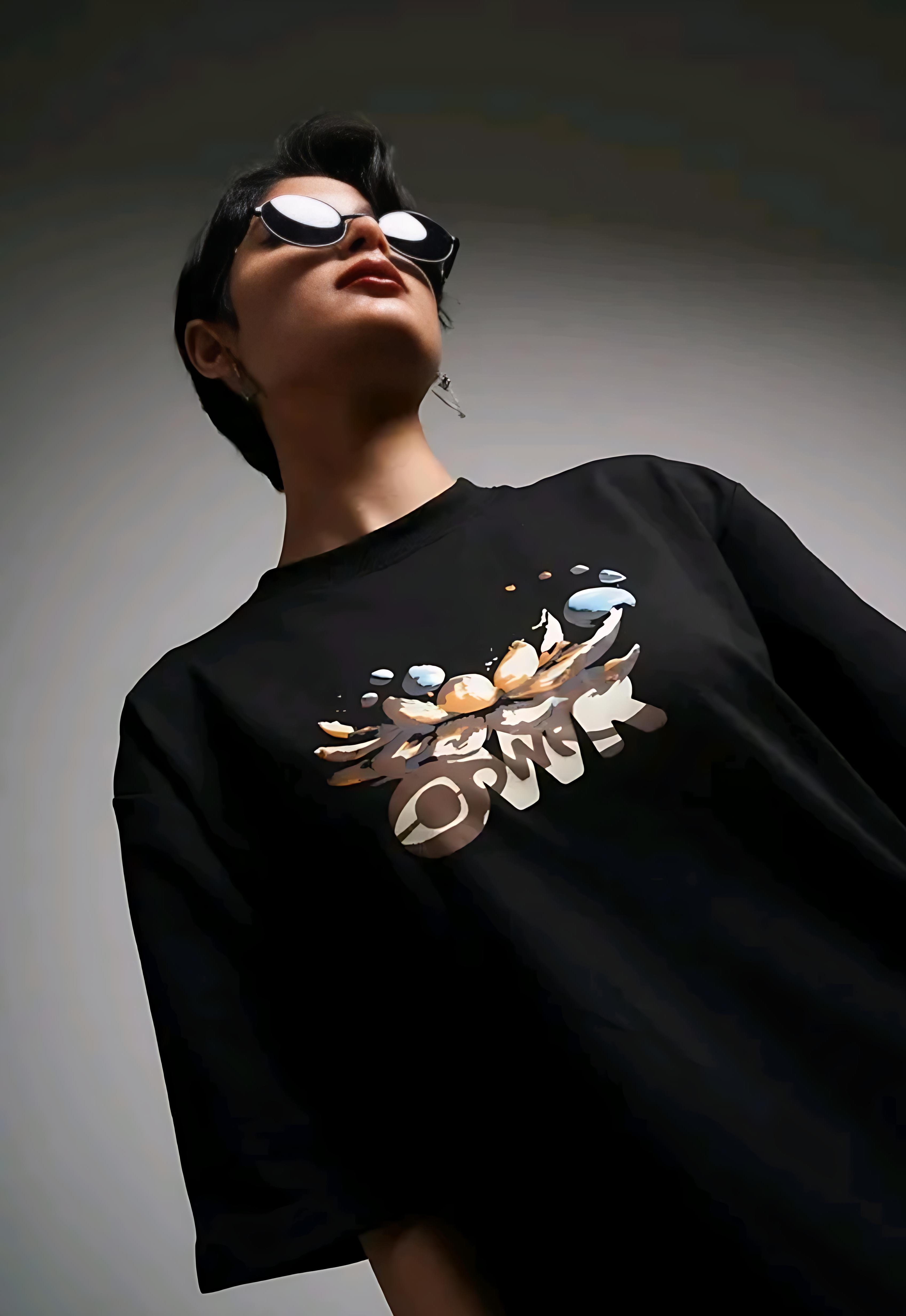 Galactic Creator Oversized T-Shirt – Premium Artistic Streetwear