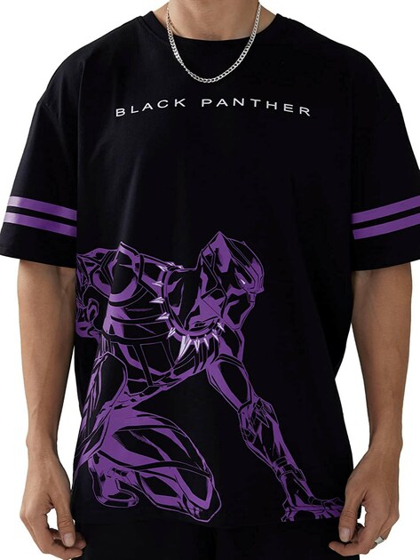 Stylish Black Panther Graphic T-Shirt – Trendy & Comfortable