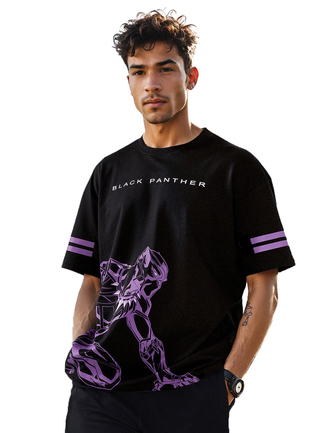 Stylish Black Panther Graphic T-Shirt – Trendy & Comfortable