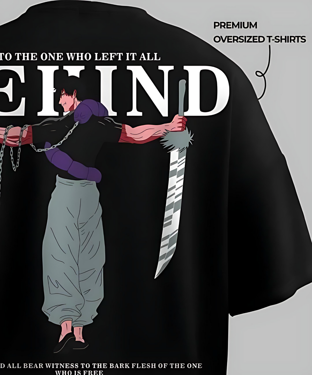 Premium Anime Graphic Oversized T-Shirt – Bold Streetwear Style