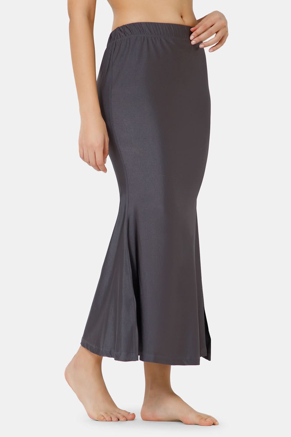 Saree Shapewear Petticoat for Women- Grey