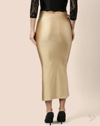 Saree Shapewear Petticoat for Women - Gold
