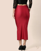 Saree Shapewear Petticoat for Women- Red