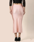 Saree Shapewear Petticoat for Women- Pink