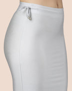 Saree Shapewear Petticoat for Women- White
