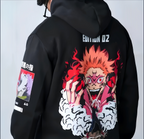 Anime Graphic Fleece Hoodie – Edition 02