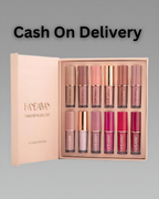 Velvet Matte Liquid Lipstick Set 12Pcs