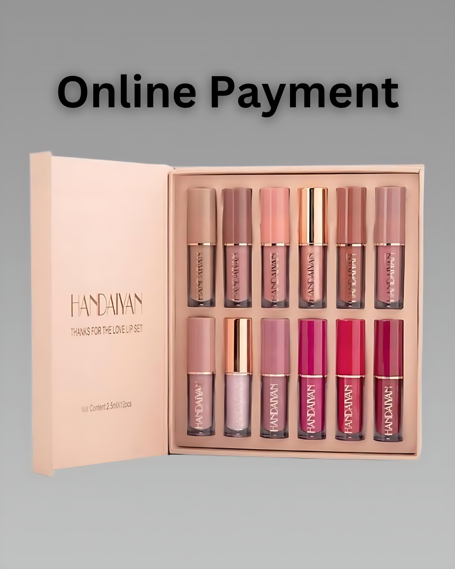 Velvet matte Liquid Lipstick Set 12Pcs