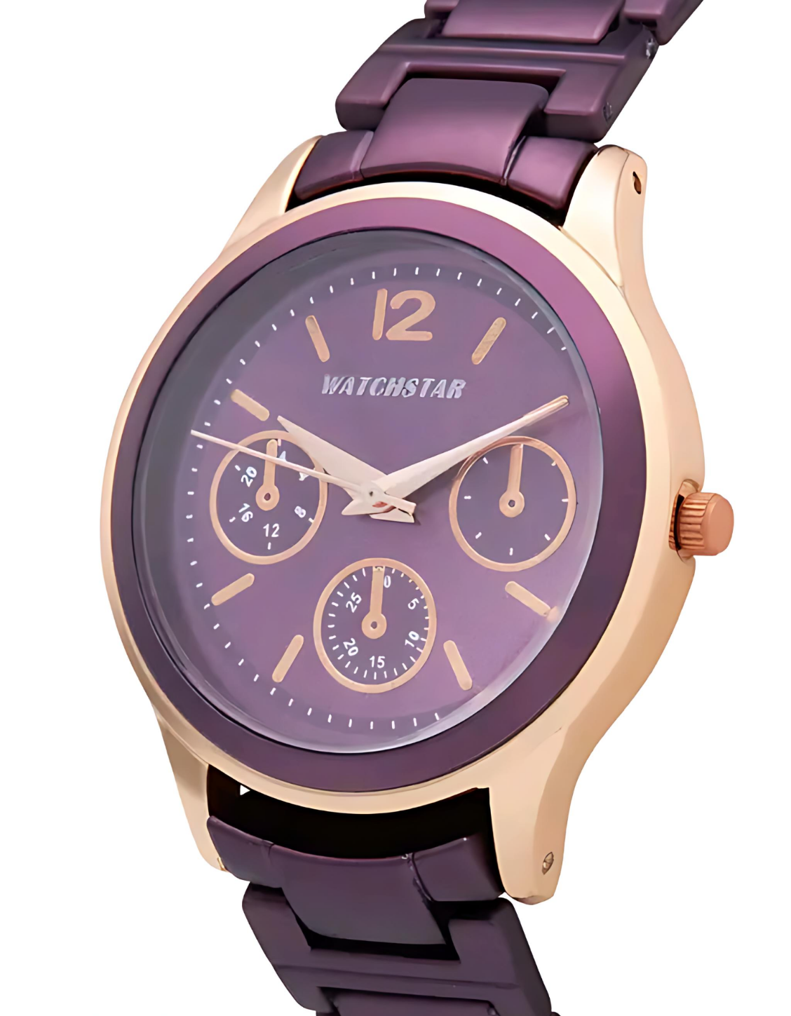 Royal Purple Luxe: Premium Watch.