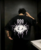 999 Eye Graphic Oversized T-Shirt – Premium Cotton Streetwear
