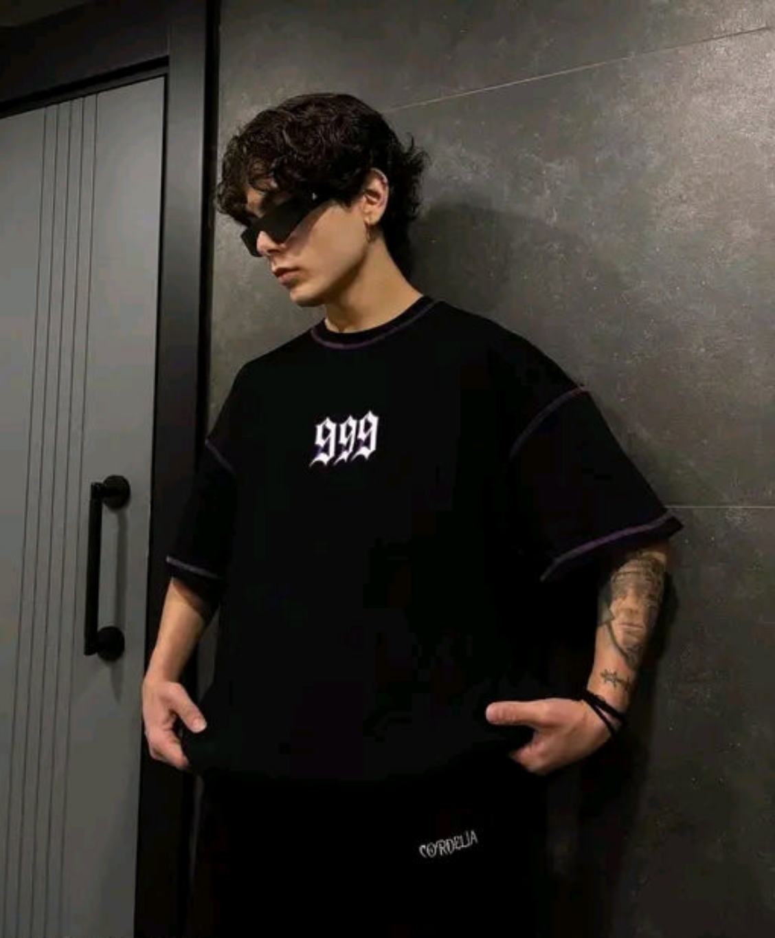 999 Eye Graphic Oversized T-Shirt – Premium Cotton Streetwear
