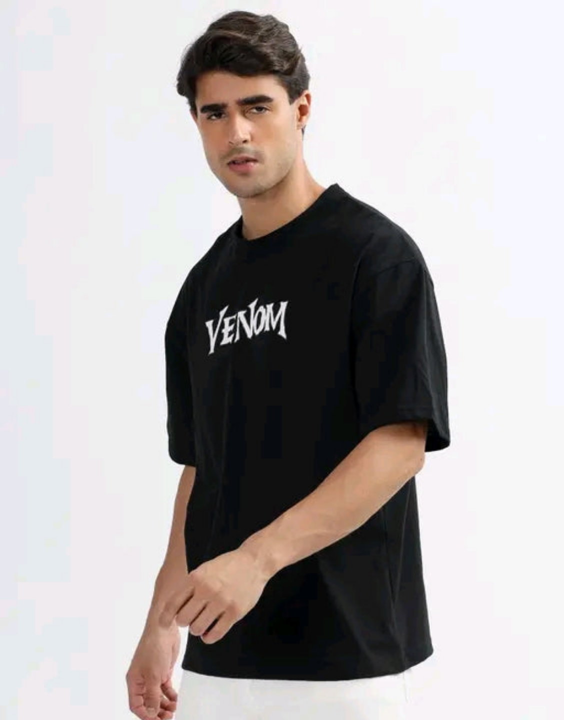 Venom Graphic Oversized T-Shirt – Premium Cotton Streetwear