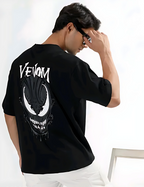 Venom Graphic Oversized T-Shirt – Premium Cotton Streetwear