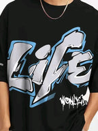 Life Oversized Graphic T-Shirt – Streetwear Style