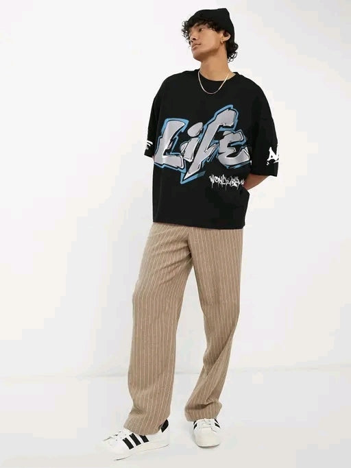 Life Oversized Graphic T-Shirt – Streetwear Style