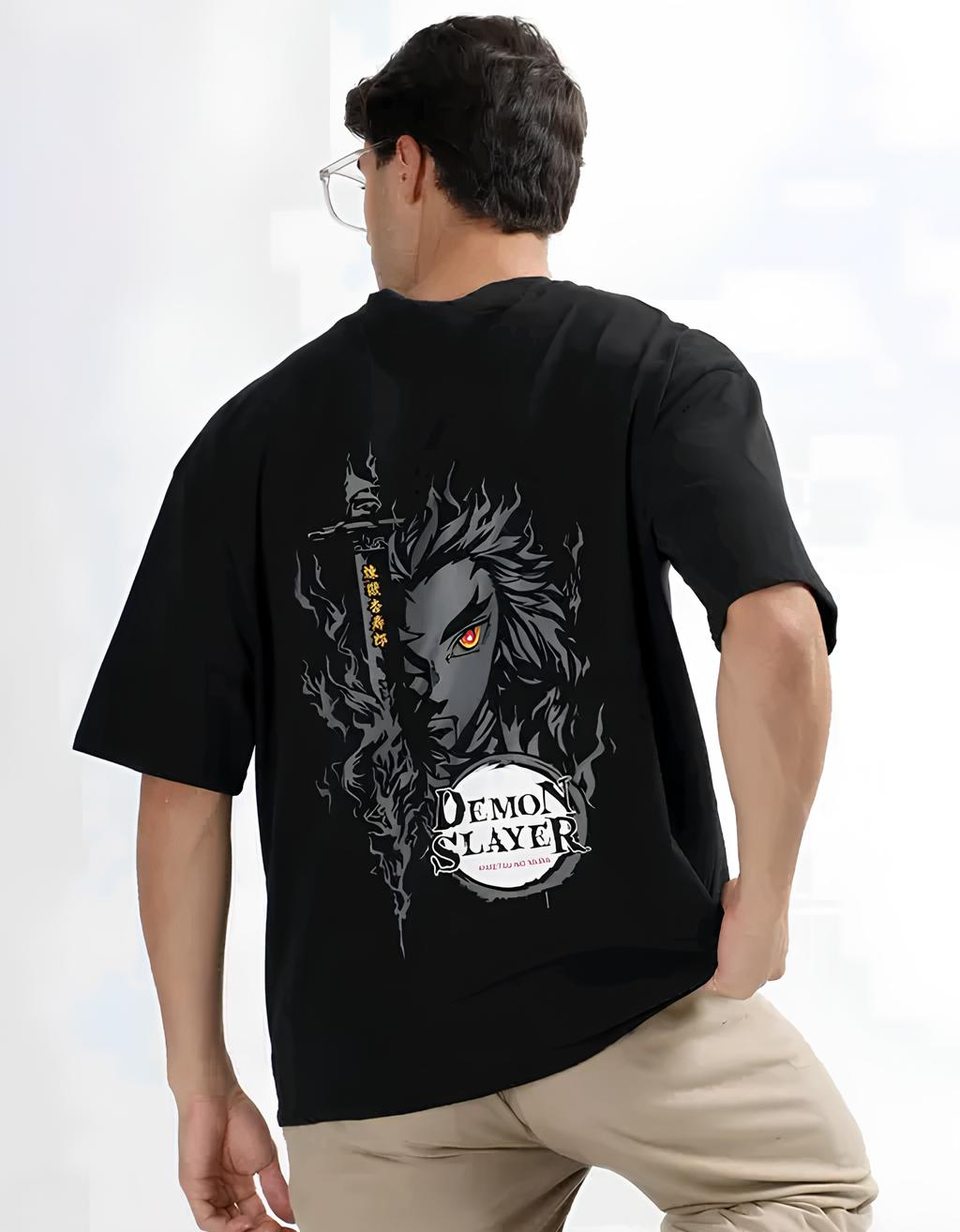 Demon Slayer Rengoku Oversized T-shirt