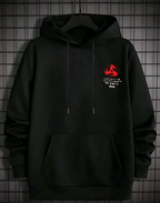 Uchiha Itachi Anime Printed Cotton Blend Hoodie
