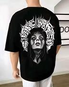 Dark Aura Oversized T-Shirt – Street Gothic Edition
