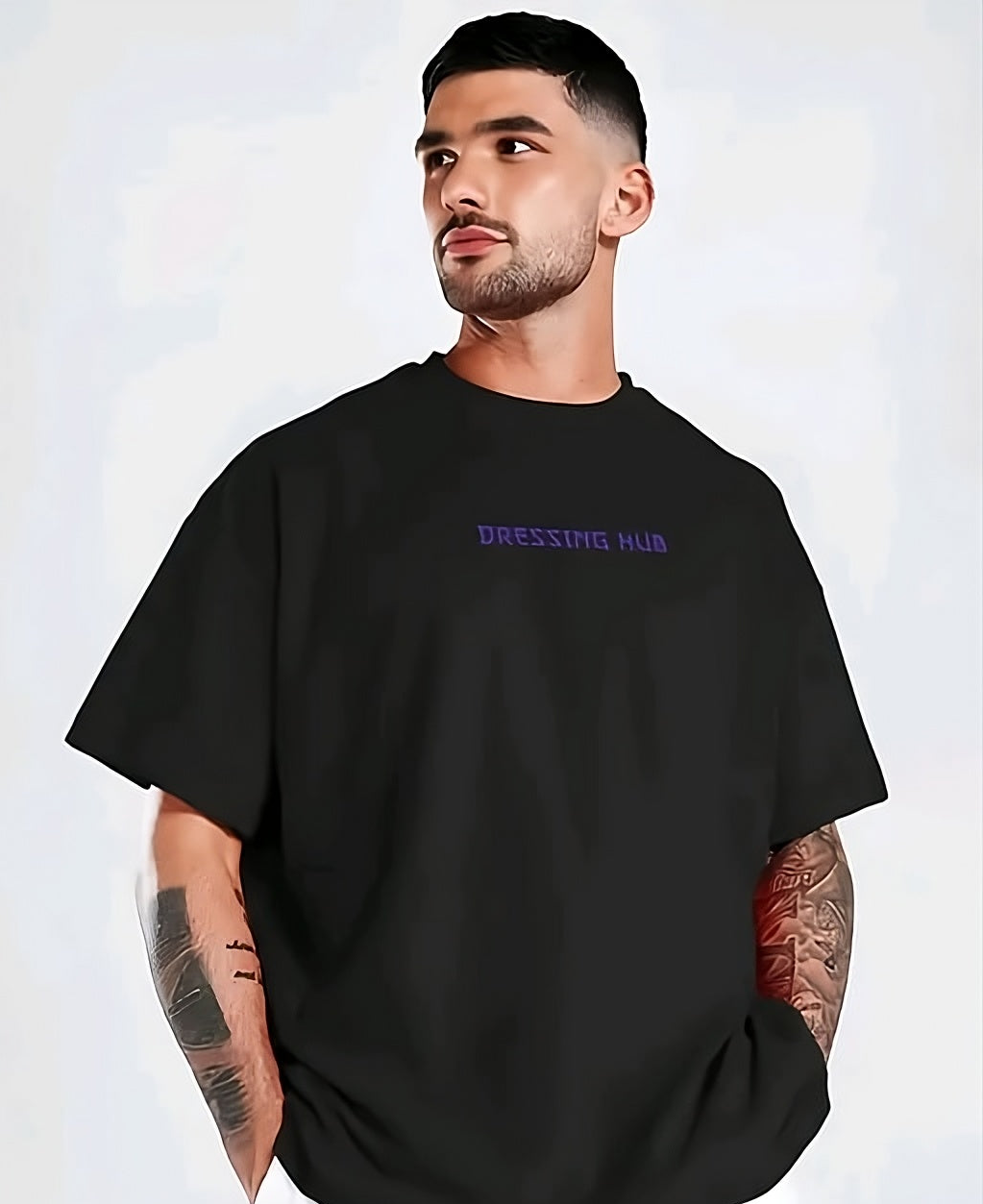 Demon Slayer 'Kokushibo' Oversized Graphic Tee